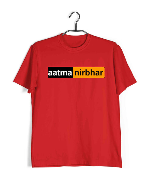 CoronaVirus Lockdown COVID Quarantine Social Distancing AatmaNirbhar Custom Printed Graphic Design T-Shirt for Women